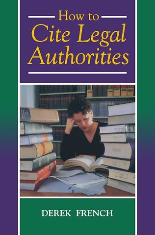 How to Cite Legal Authorities