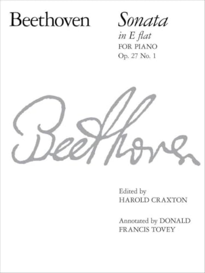 Piano Sonata in E flat, Op. 27 No. 1