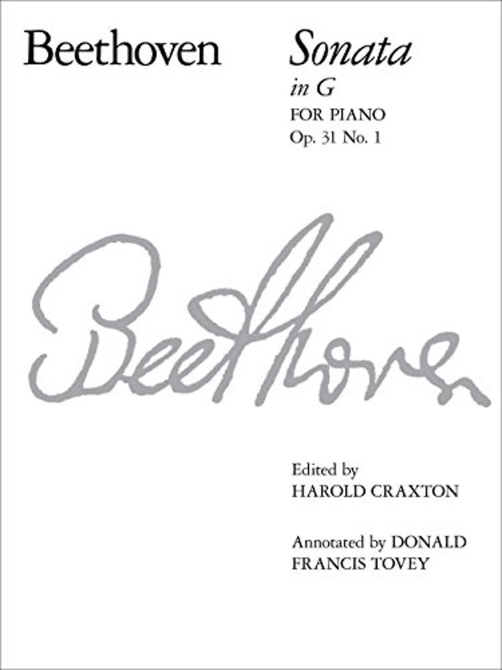 Piano Sonata in G, Op. 31 No. 1