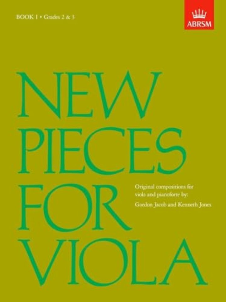 New Pieces for Viola, Book I