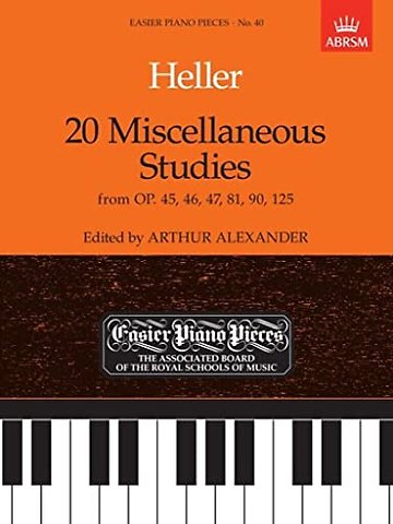 20 Miscellaneous Studies from Op.45, 46, 47, 81, 90 & 125
