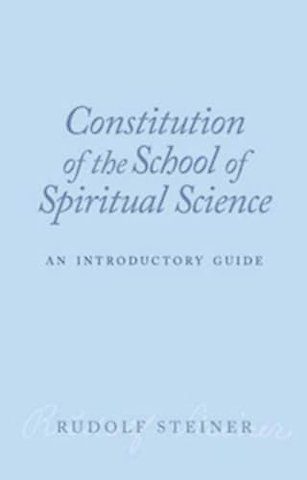 Constitution of the School of Spiritual Science