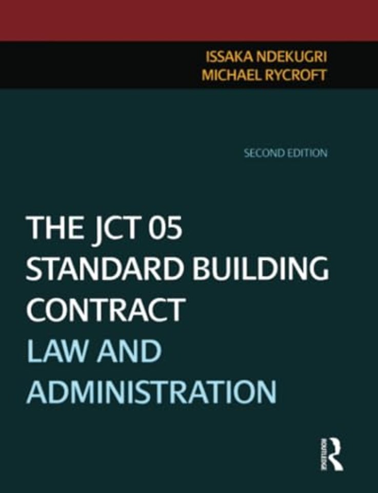 JCT 05 Standard Building Contract