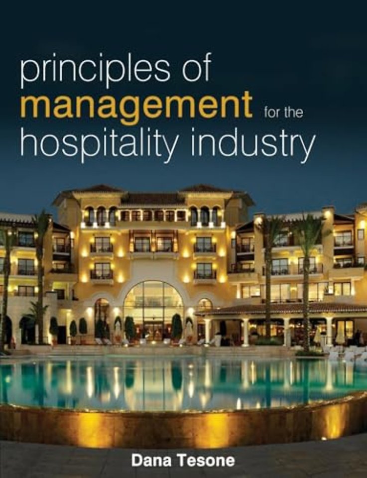 Principles of Management for the Hospitality Industry