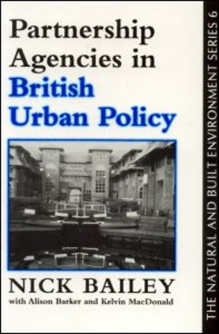 Partnership Agencies In British Urban Policy