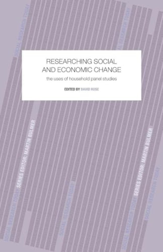 Researching Social and Economic Change