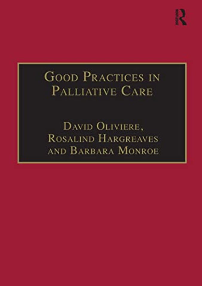 Good Practices in Palliative Care
