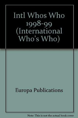 Intl Whos Who 1998-99