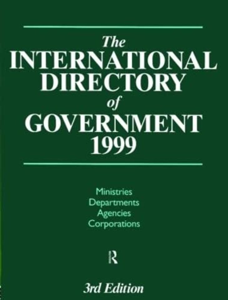 International Directory of Government 1999