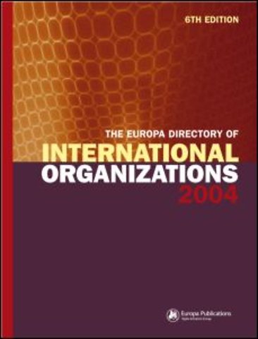 Europa Directory of International Organizations