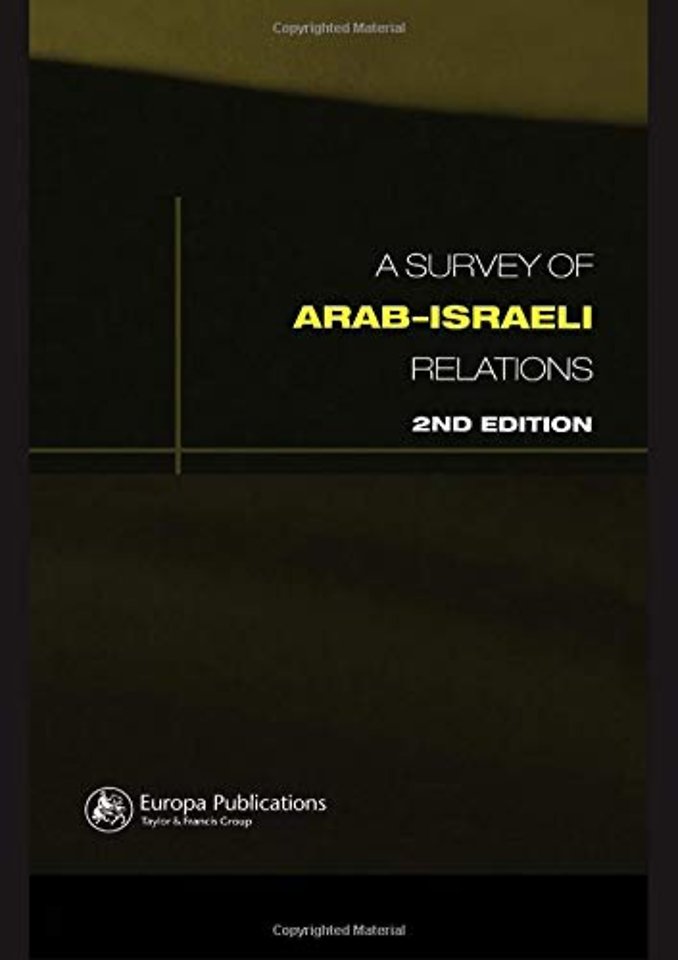 Survey of Arab-Israeli Relations