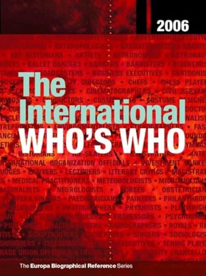 International Who's Who
