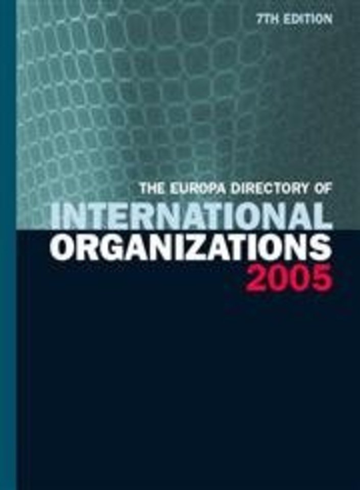 Europa Directory of International Organizations