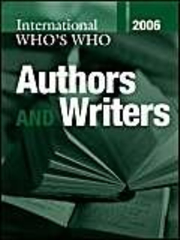International Who's Who of Authors and Writers 2006