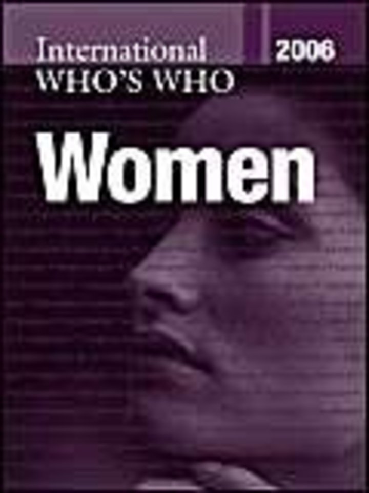 International Who's Who of Women 2006