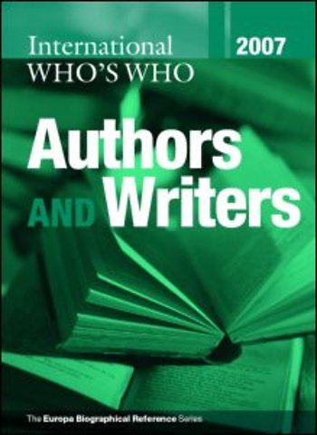 International Who's Who of Authors and Writers 2007