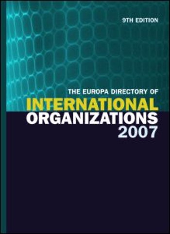 Europa Directory of International Organizations
