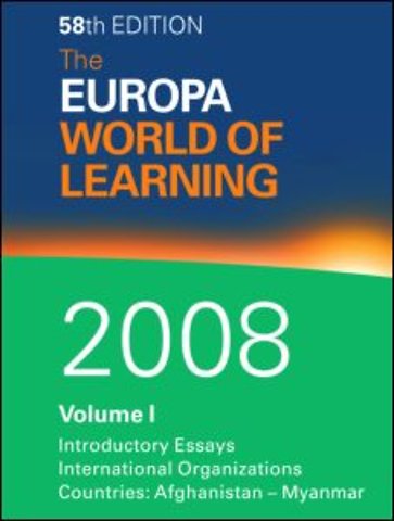 Europa World of Learning