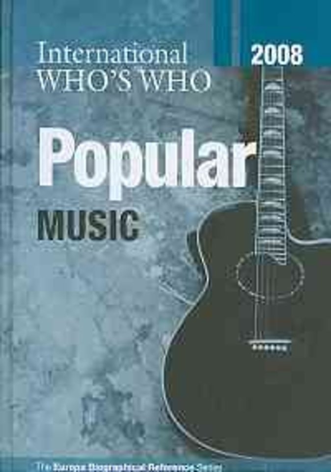 International Who's Who Classical/Popular Music set 2008