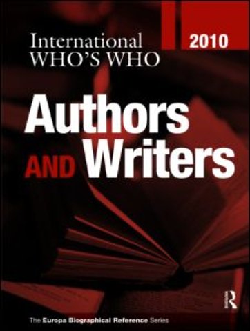 International Who's Who of Authors & Writers 2010