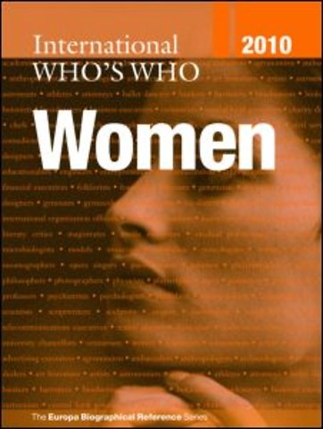 International Who's Who of Women 2010