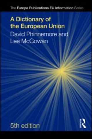 Dictionary of the European Union
