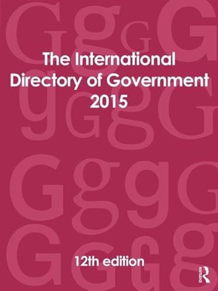 International Directory of Government 2015