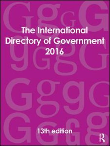 International Directory of Government 2016