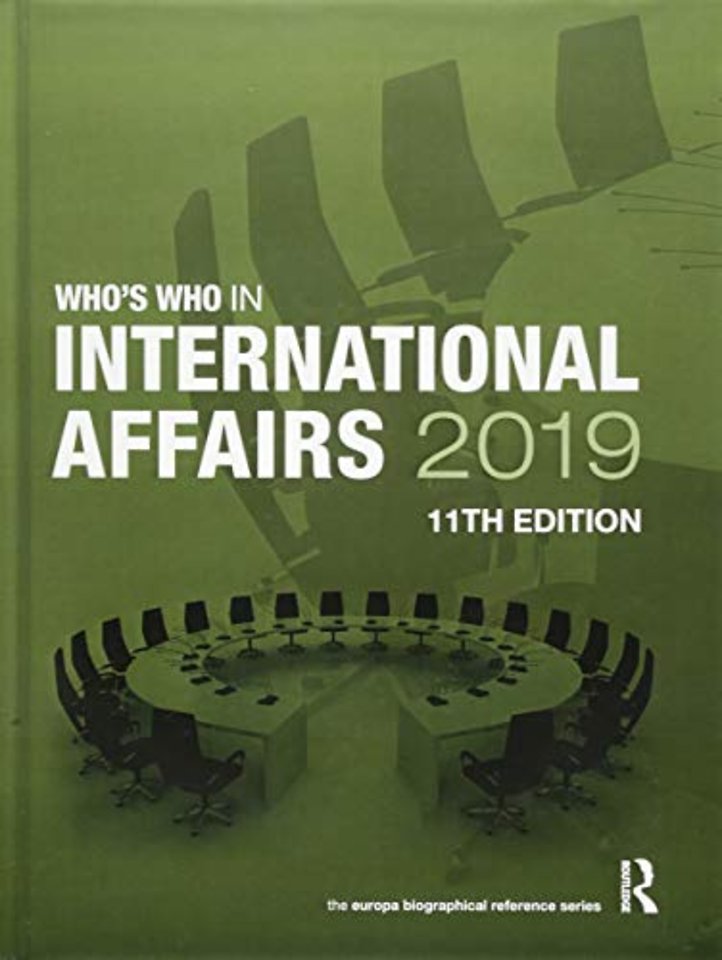 Who's Who in International Affairs 2019