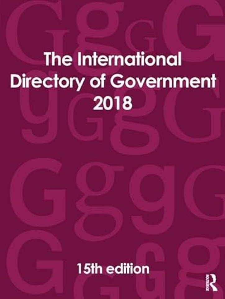 International Directory of Government 2018