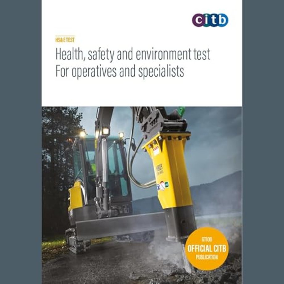 Health, safety and environment test for operatives and specialists