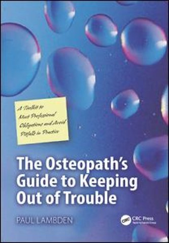 Osteopath's Guide to Keeping Out of Trouble