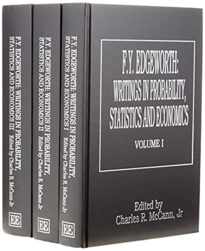 F.Y. Edgeworth – Writings in Probability, Statistics and Economics