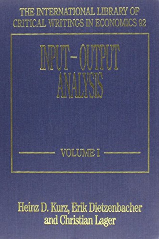 Input–Output Analysis