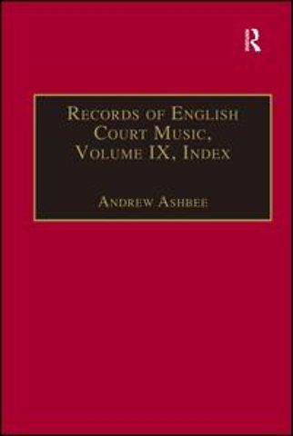 Records of English Court Music
