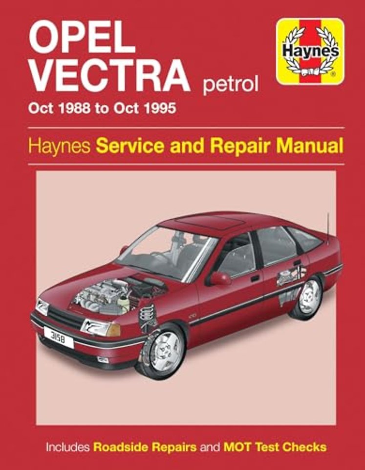 Opel Vectra Petrol (Oct 88 – Oct 95) Haynes Repair Manual