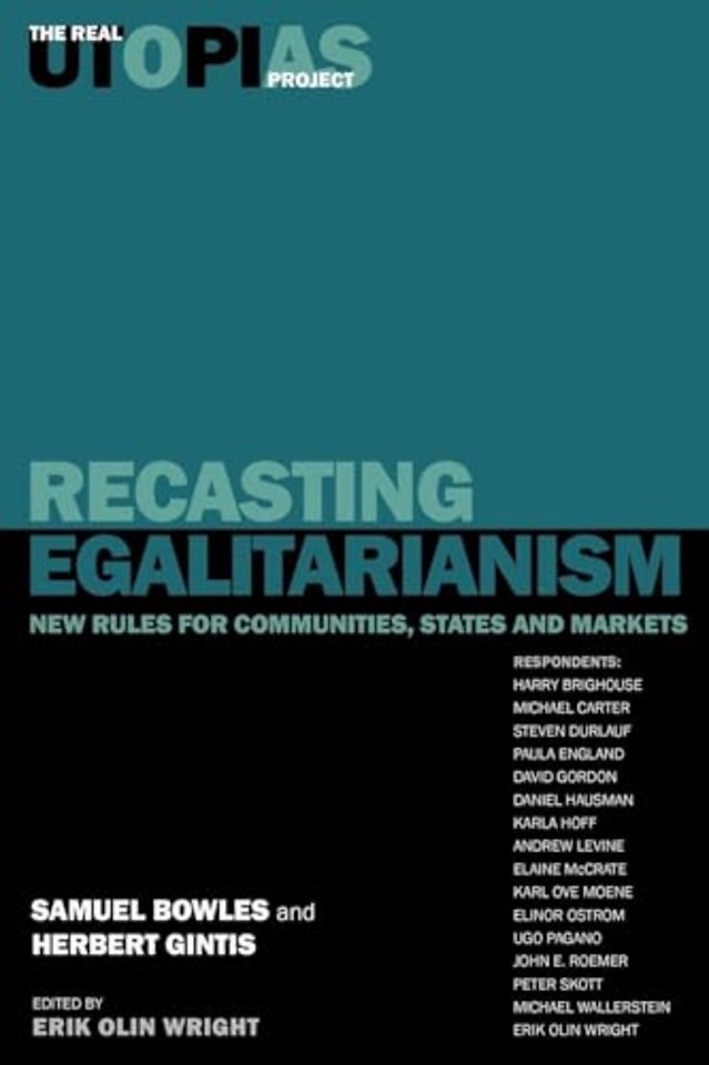 Recasting Egalitarianism