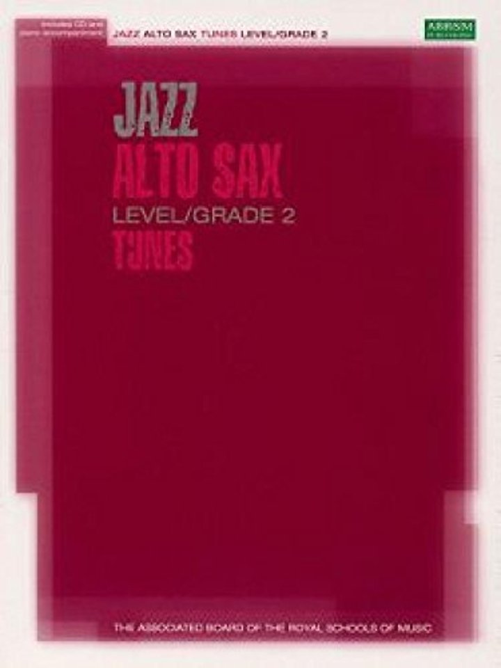 Jazz Alto Sax Tunes, Level/Grade 2