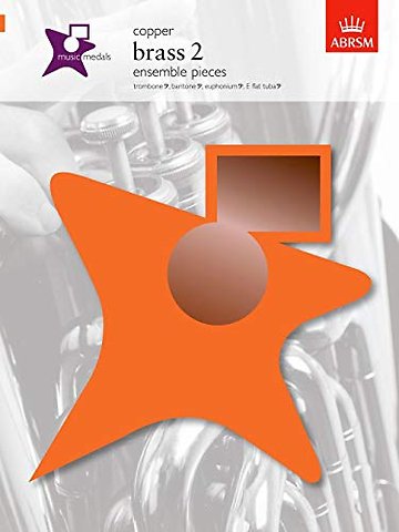 Music Medals Copper Brass 2 Ensemble Pieces
