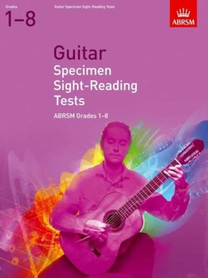 Guitar Specimen Sight-Reading Tests, Grades 1-8