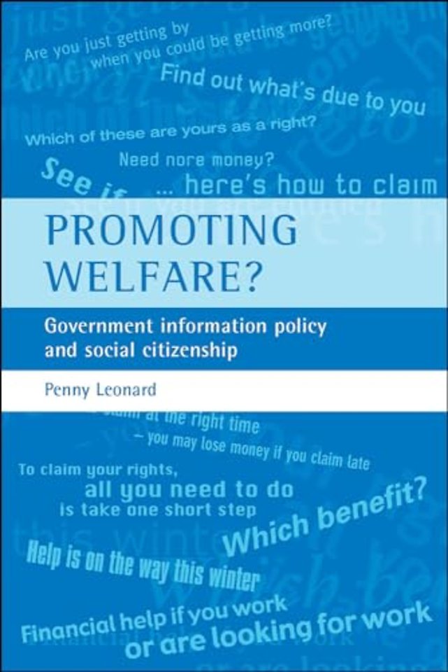 Promoting welfare? – Government information policy and social citizenship