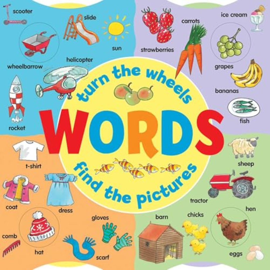 Words: Turn the Wheels - Find the Pictures