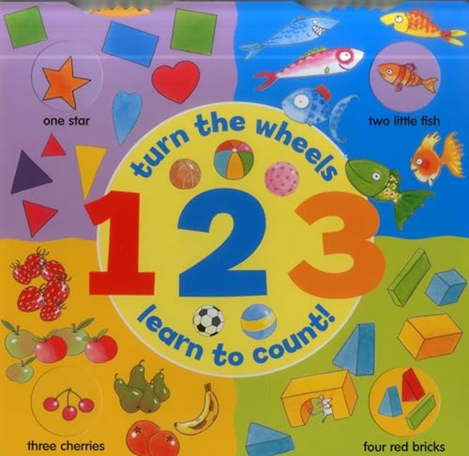 1 2 3: Turn the Wheels - Learn to Count