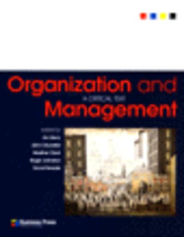 Organization and Management
