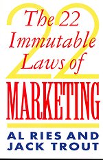 The 22 immutable laws of marketing