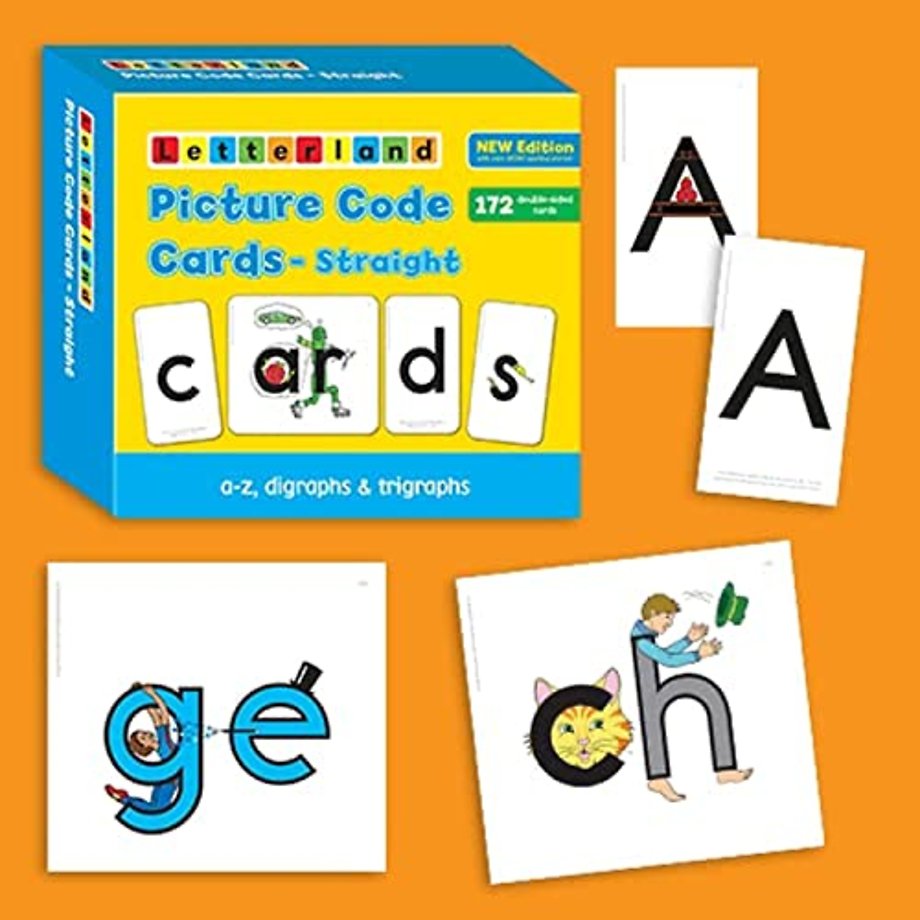 Straight Picture Code Cards