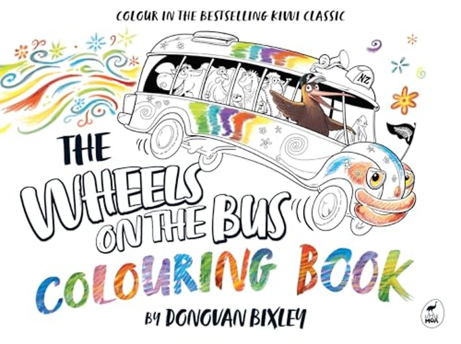 The Wheels on the Bus Colouring Book