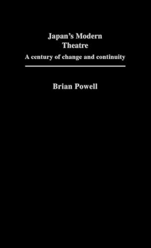 Japan's Modern Theatre