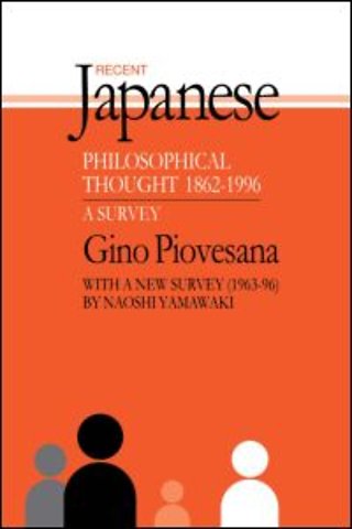 Recent Japanese Philosophical Thought 1862-1994