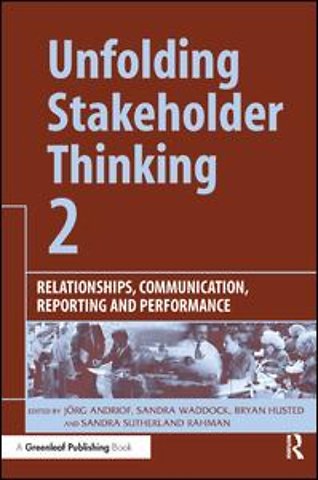 Unfolding Stakeholder Thinking 2